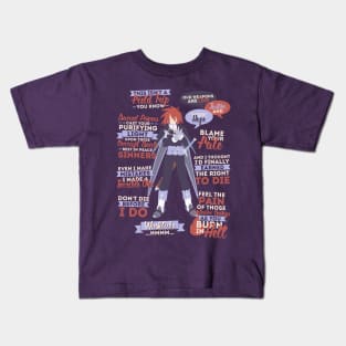 Kratos Aurion Quotes Kids T-Shirt